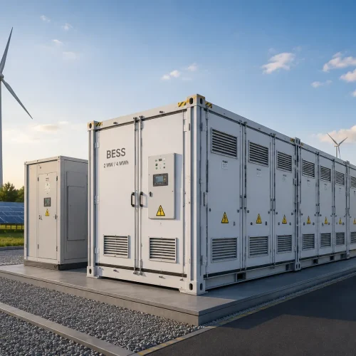 Sistem de stocare BESS 2 MW / 4 MWh