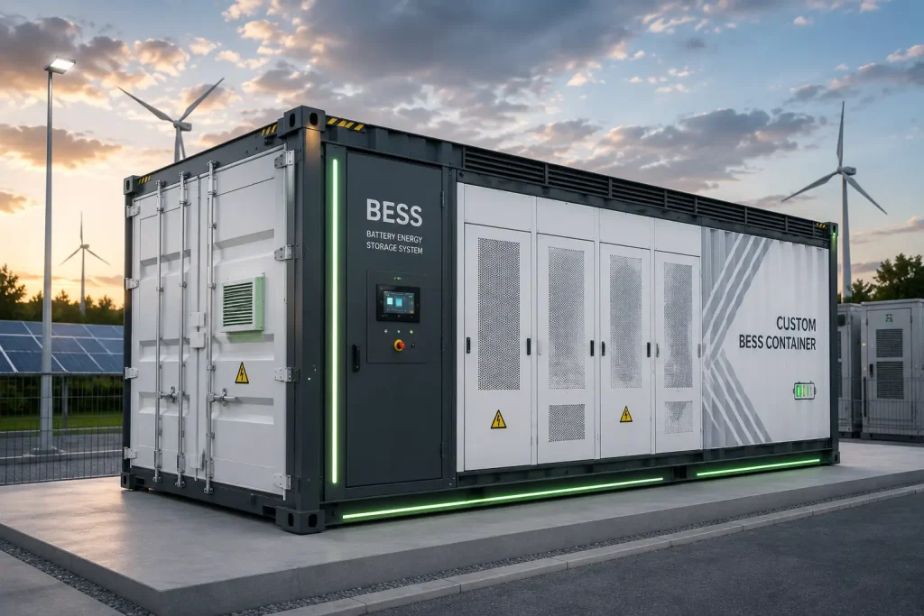 Container BESS personalizat